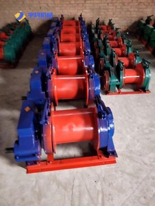 Treuil électrique de haute qualité 20 TON à moteur et moteur à haut rendement, corde de 100 m, palan de construction - Product Image 6