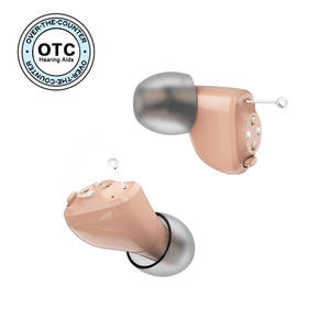 Mini aparelho auditivo para idosos, aparelho auditivo digital recarregável com amplificador sem fio, auxílios para ouvido - Product Image 2