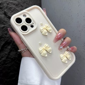 <span class=keywords><strong>Coque</strong></span> de téléphone mignonne anti-chute en TPU avec nœud papillon pour Apple 17Pro 17Air 15 Pearl 16Pro 13/12/11 - Product Image 2