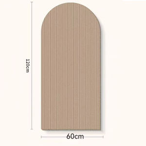 Tablero de Anuncios Grande de Fieltro Arqueado, Decoración de <span class=keywords><strong>Pared</strong></span> Adhesiva Personalizable y Elegante, Tablero de Clavijas Plegable - Product Image 2