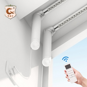 Manufacturer High Quality Smart Heavy Duty Wifi Aluminum Alloy Electric <strong>Curtain</strong> <strong>Motor</strong> and Track - Product Image 1