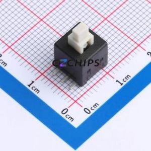 PS-8555SVA-6PNN Push Button Switch SMD Switch No Lock Rectangle Plunger 500mA 24V - Product Image 1