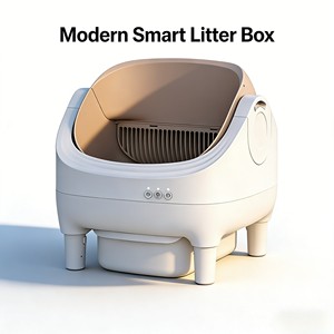 Highly Durable One Key Cleaning Automatic Scooping Multi Safety Sensor Big Capacity APP Control Smart <strong>Cat</strong> <strong>Litter</strong> <strong>Box</strong> - Product Image 6