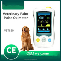 Oksimeter dokter hewan dapat digunakan kembali genggam untuk hewan kecil Diagnosis oksimeter denyut nadi nyaman untuk anjing dengan dokter hewan
