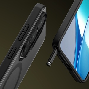 Étui de téléphone magnétique mat pour <span class=keywords><strong>Samsung</strong></span> <span class=keywords><strong>Galaxy</strong></span> S26 Ultra, pour <span class=keywords><strong>Samsung</strong></span> <span class=keywords><strong>S</strong></span> 25 Ultra, sensation de peau, protection intégrale anti-chute - Product Image 6