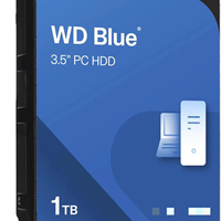 Hard Disk Internal WD10EZEX 1TB Baru 7200RPM Drive Mekanik Desktop dengan Cangkang Logam Aplikasi Server SATA CMR