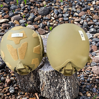 Casque tactique camouflage PE très vendu, réglable, léger, ergonomique, ventilé, durable, garantie 5 ans, protection 7,62 mm