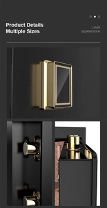 高級ソリッドスチールセキュリティセーフボックス電子指紋ロックヘビーデューティー耐火性家庭用オフィス銀行用大容量収納スペース - Product Image 6