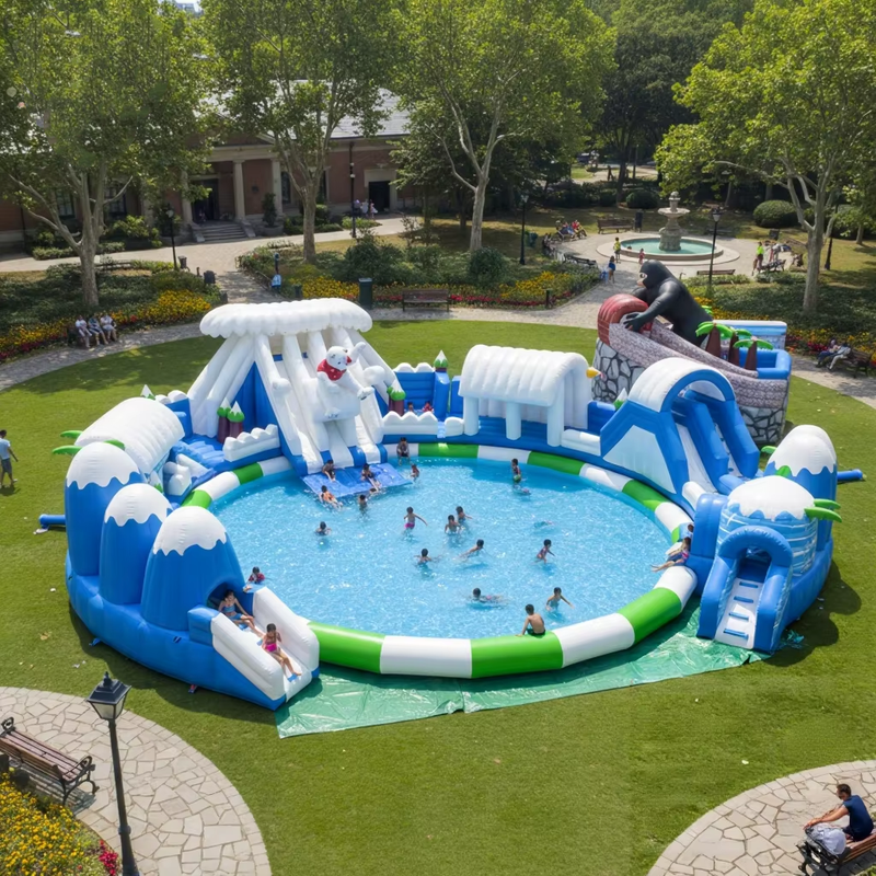 Commercial Grade PVC Water Inflatable Park
