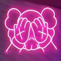 Panneau lumineux néon en acrylique avec logo, décoration anime, néon personnalisé, fournitures pour fêtes, enseignes néon LED