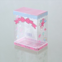 Boîte d'emballage en plastique transparent en PET, emballage en usine pour bonbons, cupcakes, Apple, boîtes alimentaires, 10 pièces