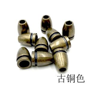 Terminales de cordón Jin Ming chapados en aleación, estilo clásico, para hebillas de prendas, botones de ojal, duraderos - Product Image 4