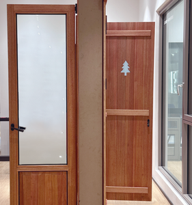 2025 Portes en bois Fabricant Customerise Nouveau Design populaire Forme différente Double & Triple vitrage Fenêtres en bois Maison à battants - Product Image 1