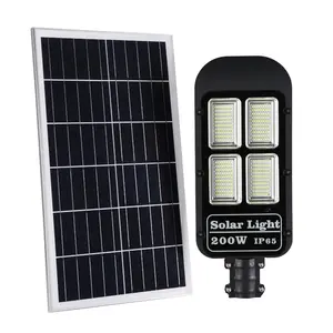 IP65 wasserdichte 30 W 50 W 100 W 150 W 200 W 300 W split-led-Solar-Straßenlampe mit hoher Helligkeit und Fernbedienung