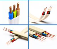 2, 5 mm2, núcleo de cobre o aluminio, PVC aislado de cable de alimentación de bajo voltaje, cable eléctrico