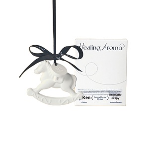 Cute Horse-Shaped <b>Aroma</b> Stone Reed <b>Diffuser</b> Wardrobe Car Hanger Perfect New Year Gift for Women - Product Image 1