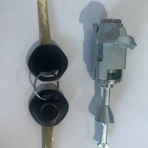 Cylindre de serrure de porte Yunnuo 51217161429, serrure cylindrique plaquée zinc avec 2 clés pour BMW - Product Image 1