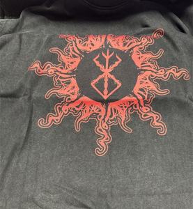 เสื้อยืดผู้ชายลายยูวี58สไตล์ shingeki NO kyojin Berserk ล็อคสีฟ้าล็อคสายลับเสื้ออะนิเมะ - Product Image 5