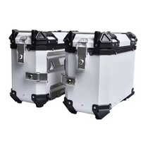 Coffre de moto en aluminium, universel, accessoires de moto, boîte latérale pour livraison