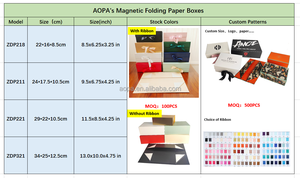 Boîte pliante magnétique en carton personnalisée, réutilisable, avec fermeture magnétique, emballage cadeau écologique pour cosmétiques - Product Image 4