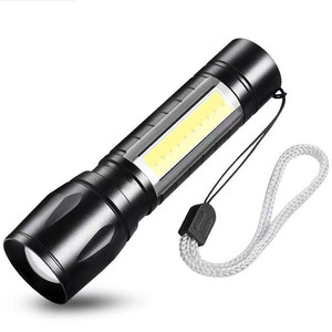 Mini linterna LED portátil, recargable por USB, 400mAh, luz blanca, antorcha de emergencia para senderismo al aire libre - Product Image 2