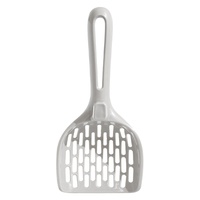 Pelle à litière pour chat grande capacité avec grille en plastique, idéale pour le nettoyage des excréments de chat avec litière au tofu