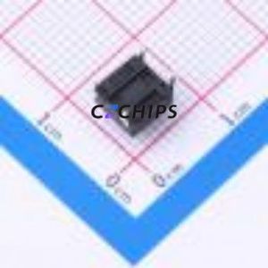 TS665CJ 250gf 009 Tactile Switch Through hole-4P,6x6mm Switch Single Pole Single Throw Round Button 2.5N Through Hole - Product Image 2
