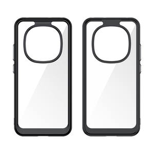 Livraison rapide Étui de téléphone en acrylique transparent coloré antichoc pour OPPO A6 Pro 5G - Product Image 4
