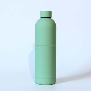 Botella de Agua de Alta Calidad, Aislada al Vacío, de Metal Negro, 500 ml, con Logotipo Personalizado, Botella de Agua de Acero Inoxidable - Product Image 6