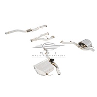 Silencieux à valve en acier inoxydable pour Range Rover Velar 2.0t 2018-2021 204DTD Catback Accessoires de voiture