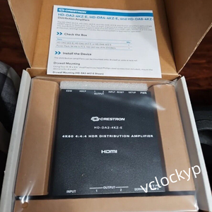 1 Unidad Nueva de Amplificador CRESTRON HD-DA2-4KZ-E, Envío Rápido por FedEx o DHL - Product Image 2