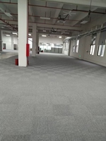 Dalles de moquette 50x50cm à support non-tissé, écologiques, inodores, pour bureaux commerciaux, sans bitume, légères, en polypropylène