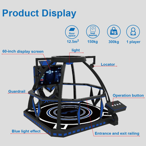 HEROVR Durable 9D <span class=keywords><strong>VR</strong></span> Simulator Machine Grand <span class=keywords><strong>Vart</strong></span> Debout pour Amusement Intérieur Extérieur pour les Occasions Scolaires Fabriqué en Métal Durable - Product Image 6