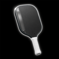 Raquette de pickleball professionnelle en fibre de carbone brute thermoformée T700, 16 mm de large, noyau en nid d'abeille Gen 5, haute rotation