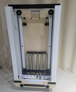 Prix d'usine : Reformer en aluminium pour usage domestique et professionnel, équipement de fitness et de yoga PLT05FD-1, cadre en aluminium et léger - Product Image 6