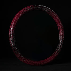 Funda para <span class=keywords><strong>Volante</strong></span> <span class=keywords><strong>de</strong></span> Coche <span class=keywords><strong>de</strong></span> <span class=keywords><strong>Cuero</strong></span> con Patrón <span class=keywords><strong>de</strong></span> Cocodrilo para Accord/Fiesta, Transpirable, Estilo <span class=keywords><strong>Natural</strong></span>, Agarre Cómodo, Fácil <span class=keywords><strong>de</strong></span> Instalar - Product Image 6