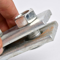 Accessoires électriques : Pince à 3 boulons en aluminium à rainures parallèles pour câbles à boulons