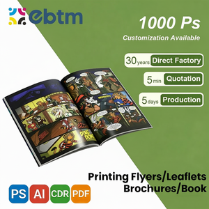 Livres <span class=keywords><strong>de</strong></span> bandes dessinées pour enfants, livres d'histoires illustrées à couverture rigide, livres d'activités, impression couleur, papier brillant, services d'impression - Product Image 1