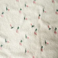 Tùy Chỉnh Bởi Các Mét Warp Dệt Kim In 100% Polyester Bé Đồ Ngủ Vải Một Mặt Flannel Fleece Vải