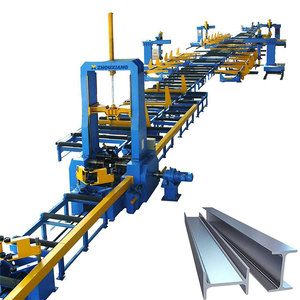 नई स्टील फ्रेम संरचना स्वचालित एच बीम असेंबली लाइन एच बीम असेंबली मशीन - Product Image 4
