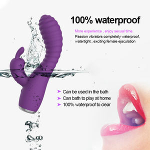 Взрослые Вибраторы для оргазма, вибратор для пениса с кроличьими ушками, фаллоимитаторы для женского удовольствия - Product Image 4