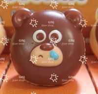 Mainan Squishy Mido Puffy Cookie 6 Model Misteri Tersembunyi TPR Slow Rising Pereda Stres Fidget Grosir