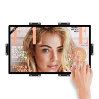 Écran tactile PCAP OEM, moniteur kiosque, lecteur publicitaire Android, écran LCD, affichage numérique mural, 15,6''/21,5''/32'', POE