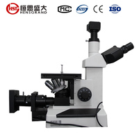 4XCE 1000X Professional Trinocular Inverted Metallurgical Microscope With Camera Image Analysis Software