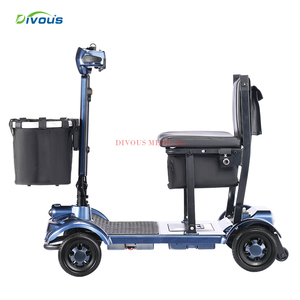 Scooter électrique personnalisé pour adultes, mini-scooter à pédales, mobilité intelligente pour personnes âgées, 4 roues, en alliage d'aluminium - Product Image 2