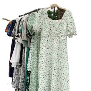 Vestido Elegante de Encaje con Volantes y Mangas Abullonadas para Mujer, Primavera-Verano 2022, Corea del Sur, Alta Calidad, Venta al Por Mayor - Product Image 1