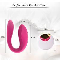 USB-Aufladbarer Kabelloser Ferngesteuerter Saugnapf G-Punkt Massage Vibrator für Männer und Frauen Erwachsenenprodukt