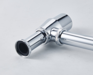 Nhà Máy Bán buôn giá <span class=keywords><strong>Pop</strong></span> <span class=keywords><strong>Up</strong></span> chất thải với chai bẫy <span class=keywords><strong>Siphon</strong></span> Chrome mạ bồn rửa cống bẫy - Product Image 3