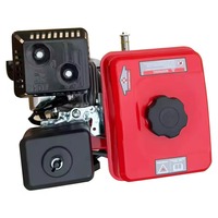 Moteur à essence monocylindre refroidi par air de 7,5 CV, 4 temps, 212 cm³, à démarrage électrique, pour usage agricole industriel