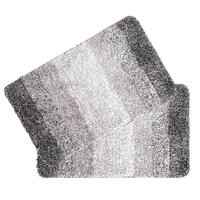 Tapis de bain personnalisés antidérapants doux et moelleux absorbants confortables à séchage rapide pour salle de bain ou hôtel